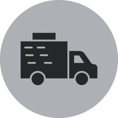 servis vektör simgesi modern basit illüstrasyon