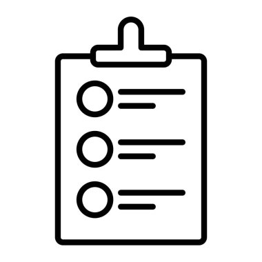 Belge. Web simgesi basit illüstrasyon