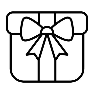 Yay simgeli hediye kutusu, satır biçimi