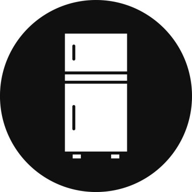 buzdolabı vektör düz simgesi