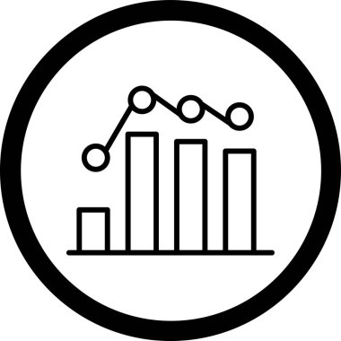 Grafik. Web simgesi basit illüstrasyon