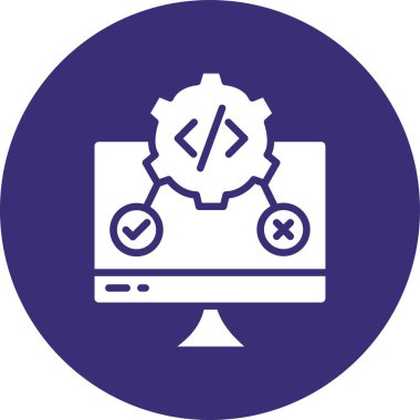 seo modern simgesinin vektör illüstrasyonu