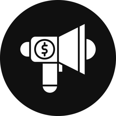 Kabartma biçiminde hoparlör simgesi