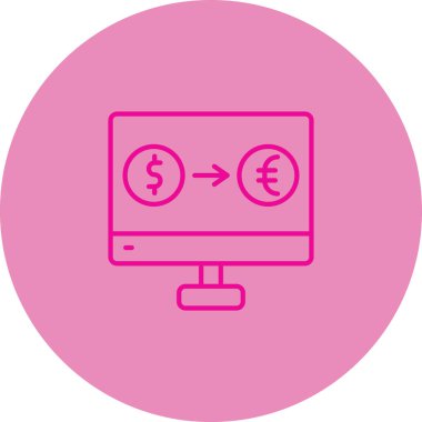 seo modern simgesinin vektör illüstrasyonu