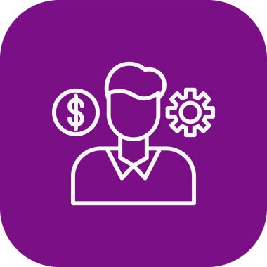 iş simgesi, vektör resimleme