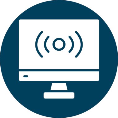 wifi simgesi vektör illüstrasyonu