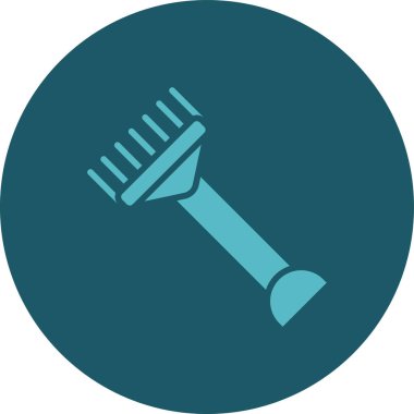 Arka planda izole edilmiş trend biçiminde vektör illüstrasyon simgesi