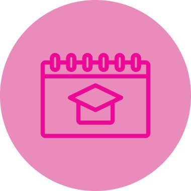 Eğitim simgesi, vektör illüstrasyonu