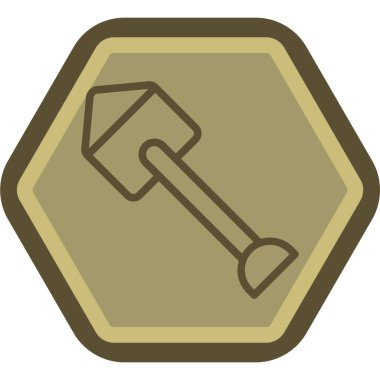 Balta simgesi vektör illüstrasyonu