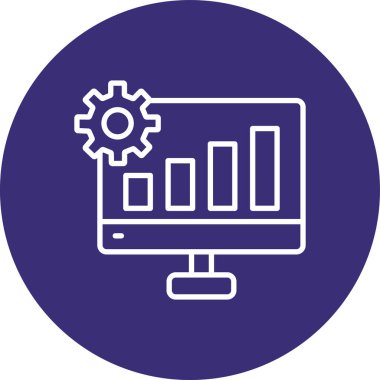 Vektör ayarı Simge illüstrasyonu