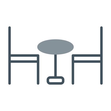 Modern bir simgenin vektör illüstrasyonu