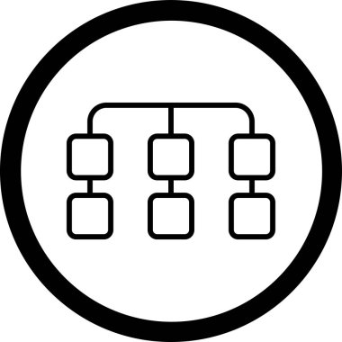 Ağ web simge vektör çizim