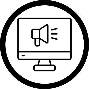 seo modern simgesinin vektör illüstrasyonu