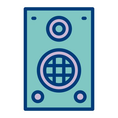 Mavi arkaplanın vektör illüstrasyonu