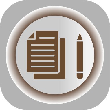 Web için vektör belgesi simgesi