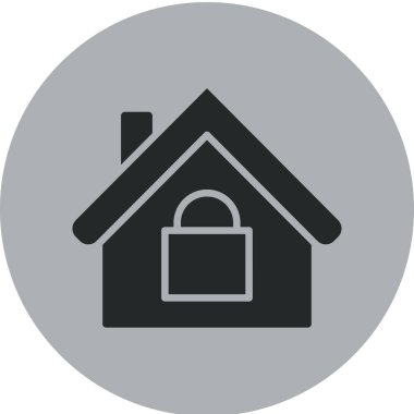 Ev simgesi vektör illüstrasyonu