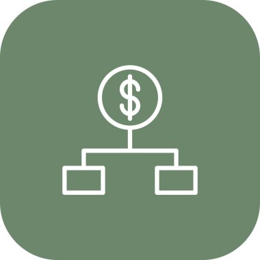 vektör para simgesi illüstrasyonu