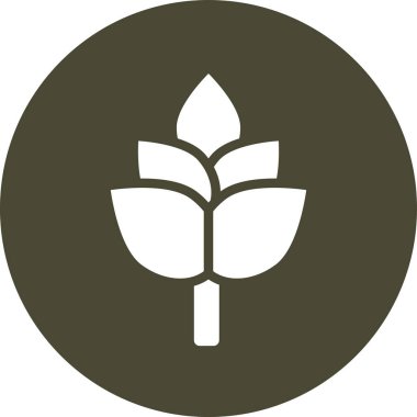 Yaprak web vektör illüstrasyonu