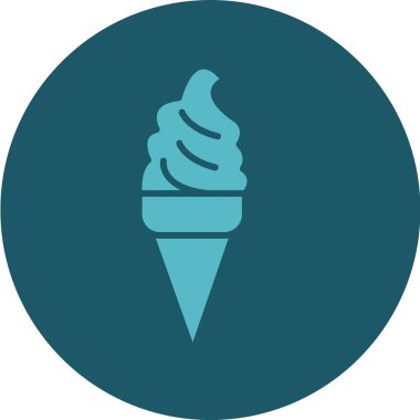 krem vektörü renk simgesi