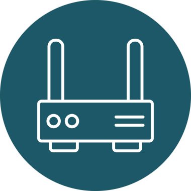 Modern b 'nin vektör illüstrasyonu eksik simgesi