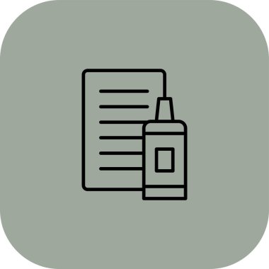 vektör sprey şişesi simgesi