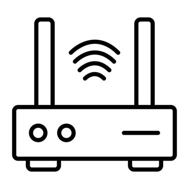 router wifi simgesi, özet biçimi