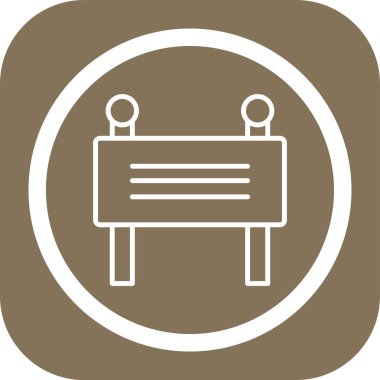 Modern eğitim ikonunun vektör illüstrasyonu