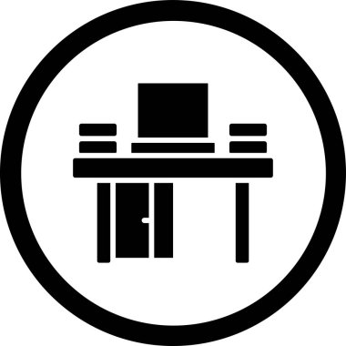 Tablonun illüstrasyon vektör simgesi