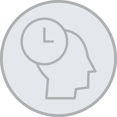 saat vektör simgesi modern basit tasarım illüstrasyonu