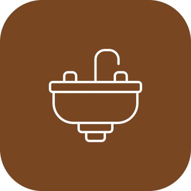 Kaktüs simgesinin vektör illüstrasyonu