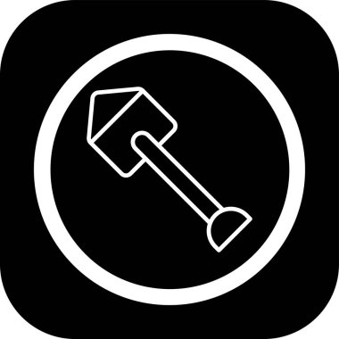 Soyut grupta balta simgesi izole edildi