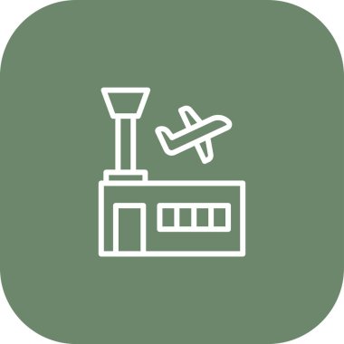 vektör düzlem simgesi, vektör illüstrasyon tasarım ögesi