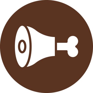 Hoparlör simgesinin vektör çizimi