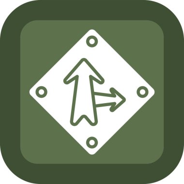 Bir web simgesinin vektör illüstrasyonu