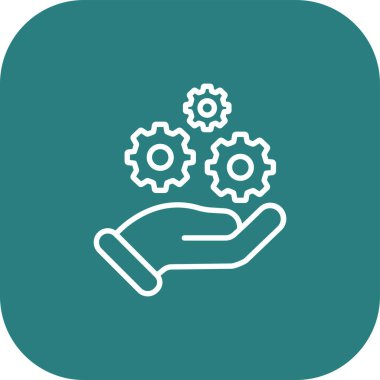 Modern simgenin vektör illüstrasyonu