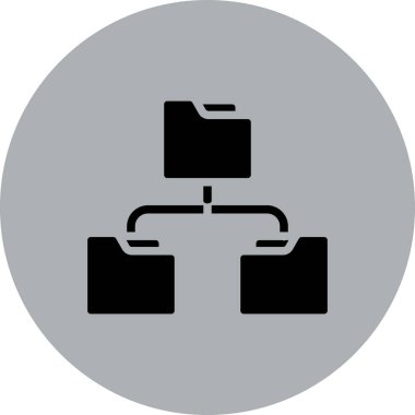 klasörün vektör çizimi