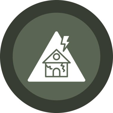 Ev simgesi vektör illüstrasyonu