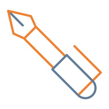 Kalem. Web simgesi basit tasarım