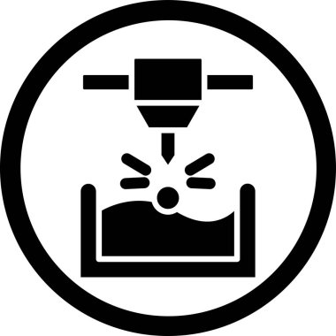 Kahve makinesi. Web simgesi vektör illüstrasyonu