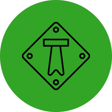 Modern b 'nin vektör illüstrasyonu eksik simgesi