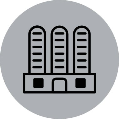 Modern b 'nin vektör illüstrasyonu eksik simgesi