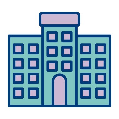 Renkli vektör simgesi oluşturuluyor