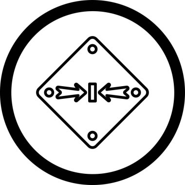 ok simgesinin vektör illüstrasyonu