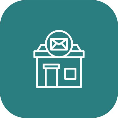 posta simgesi, vektör illüstrasyonu