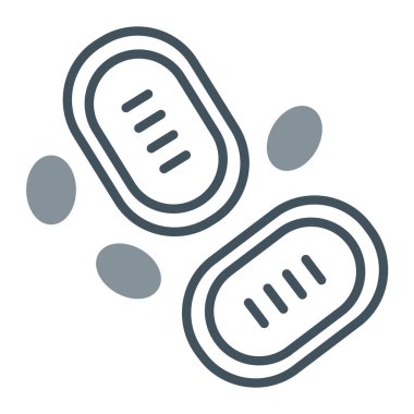 hap ikonu vektör illüstrasyonu