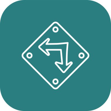 Projeniz için sol yön ok simgesi