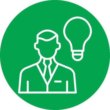 iş simgesi vektör illüstrasyonu