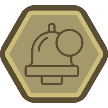 Zil. Web simgesi basit tasarım