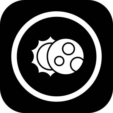 Vektör illüstrasyonu, simge ögesi arkaplanı