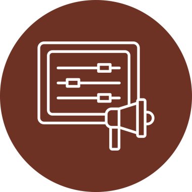 seo modern simgesinin vektör illüstrasyonu